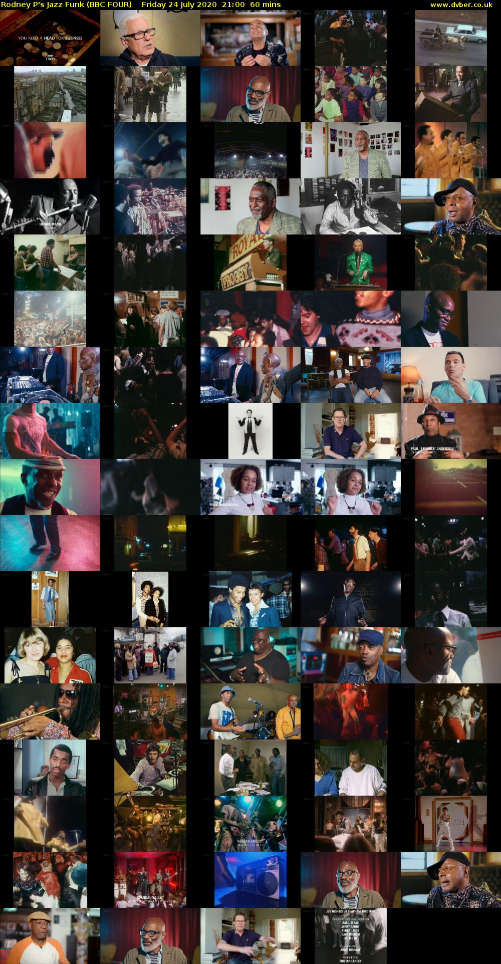 Rodney P's Jazz Funk (BBC FOUR) Friday 24 July 2020 21:00 - 22:00