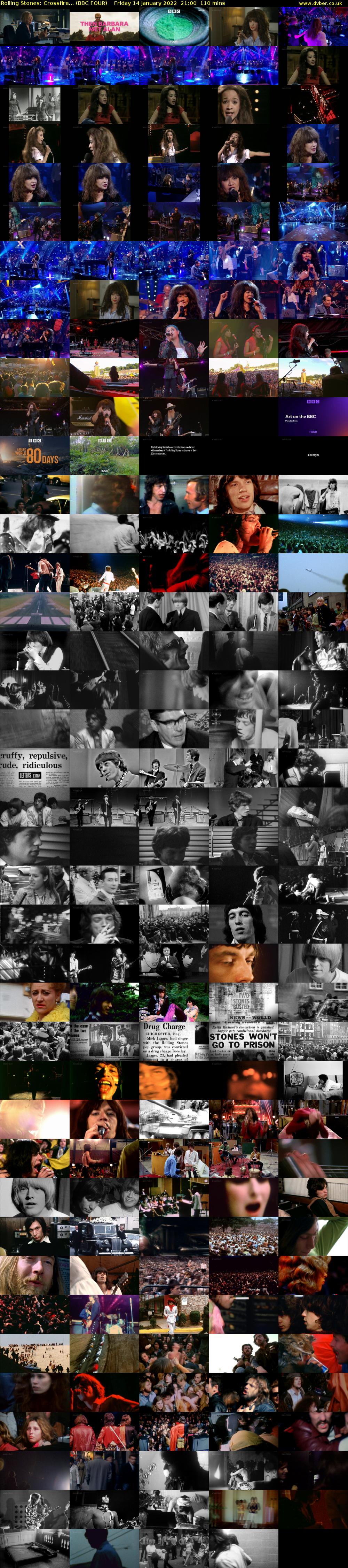 Rolling Stones: Crossfire... (BBC FOUR) Friday 14 January 2022 21:00 - 22:50