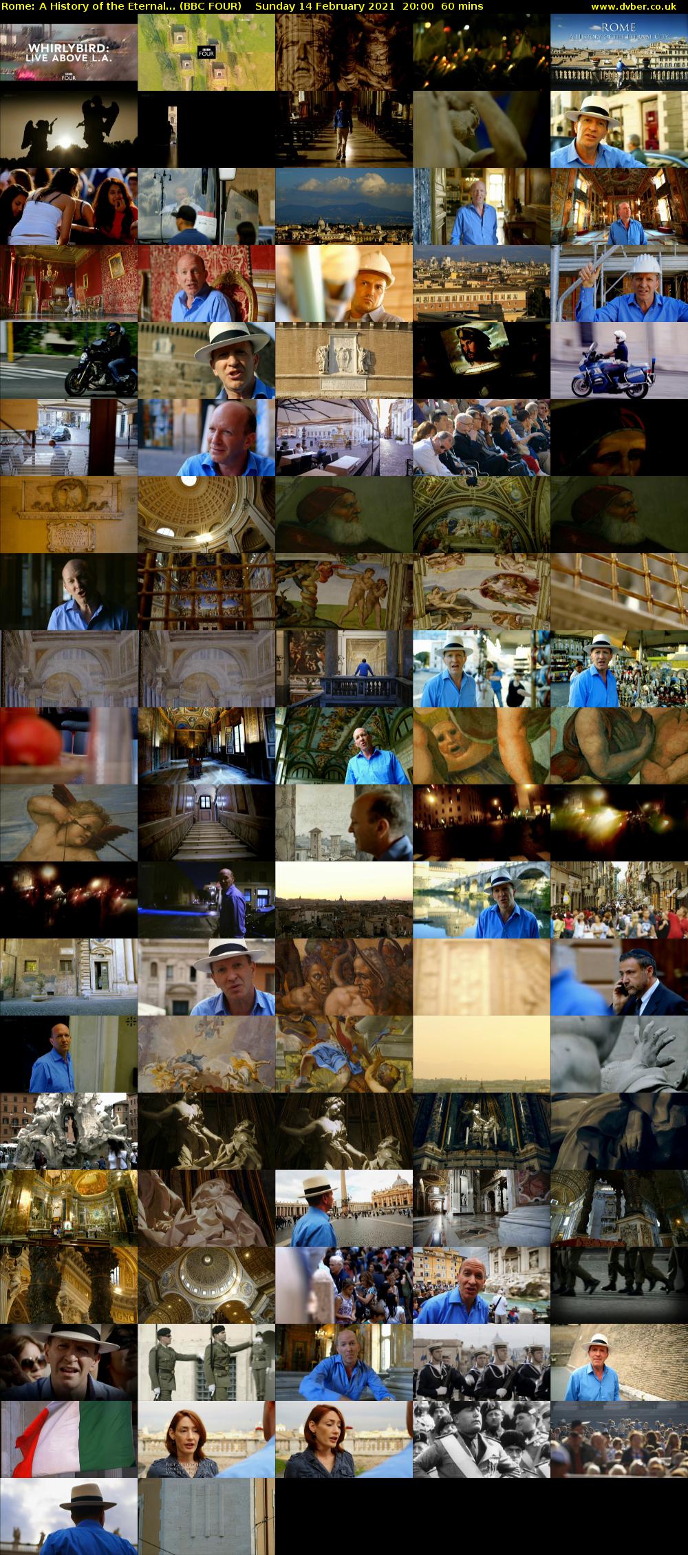 Rome: A History of the Eternal... (BBC FOUR) Sunday 14 February 2021 20:00 - 21:00