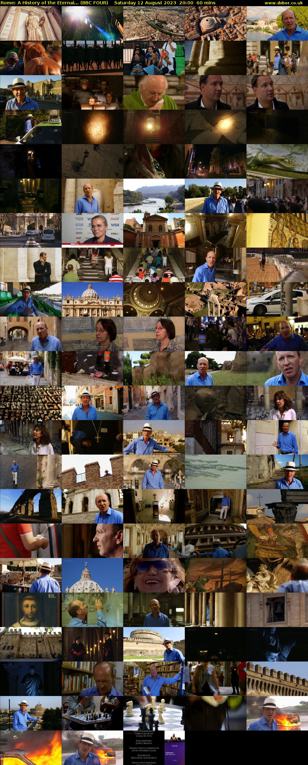 Rome: A History of the Eternal... (BBC FOUR) Saturday 12 August 2023 20:00 - 21:00