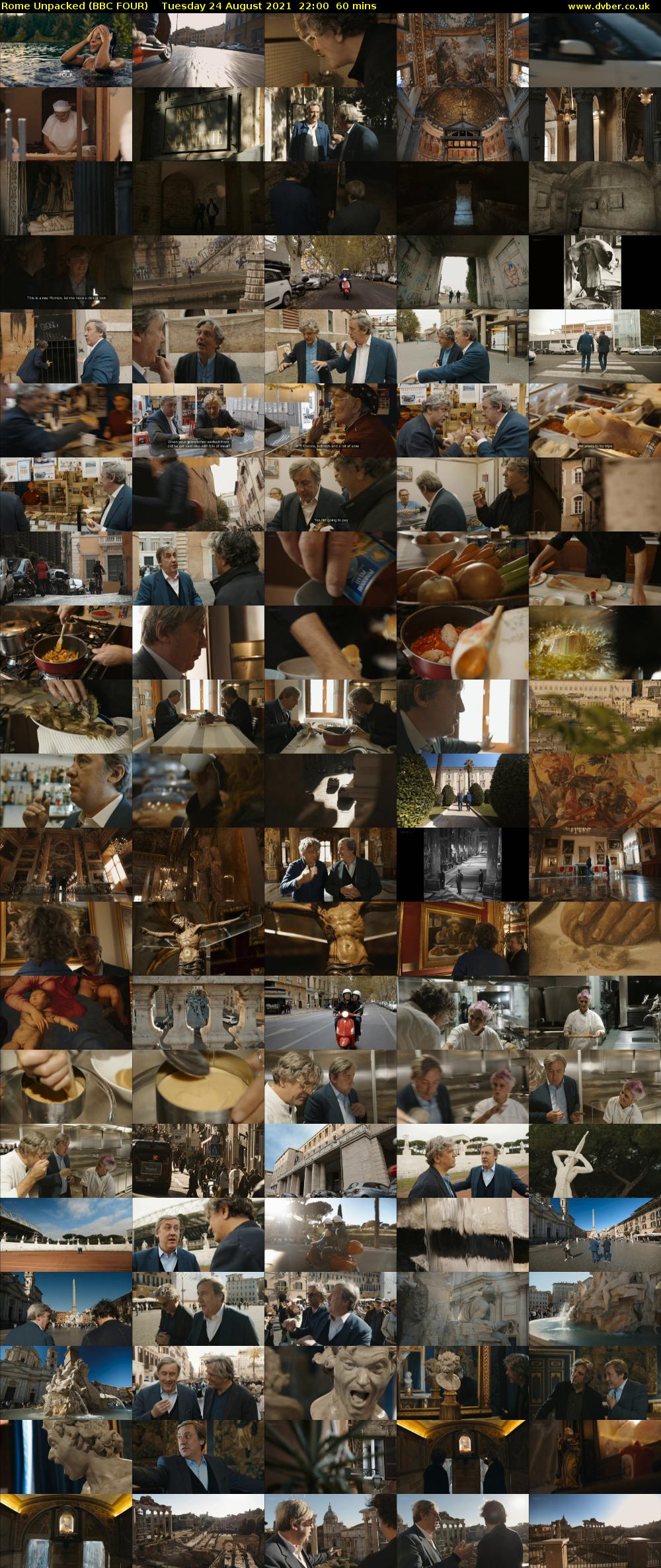 Rome Unpacked (BBC FOUR) Tuesday 24 August 2021 22:00 - 23:00