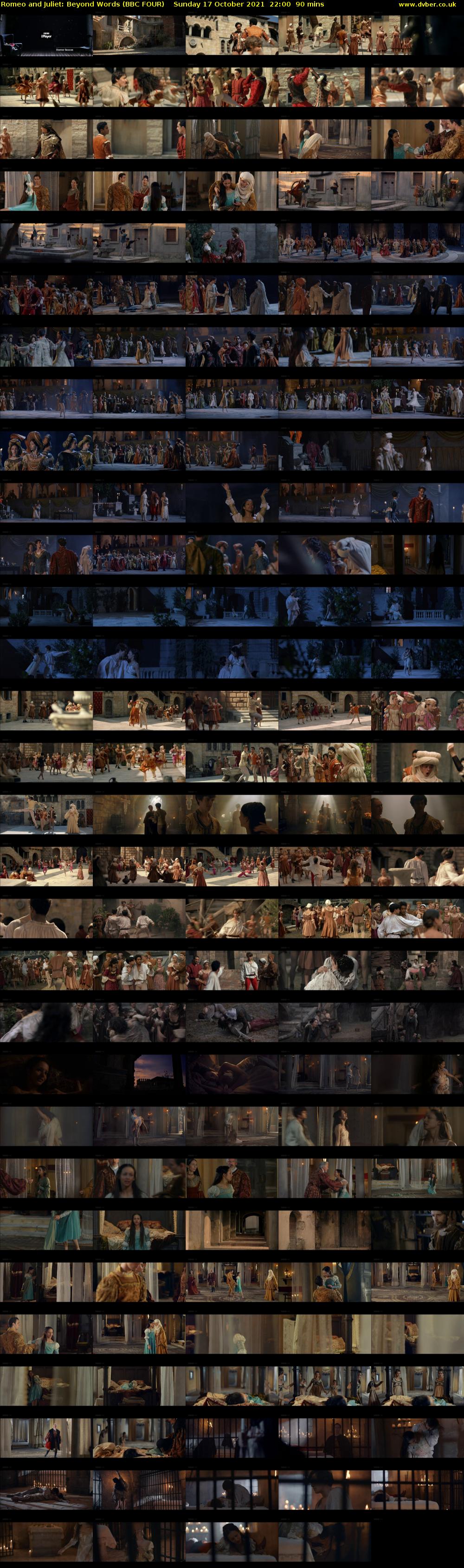 Romeo and Juliet: Beyond Words (BBC FOUR) Sunday 17 October 2021 22:00 - 23:30