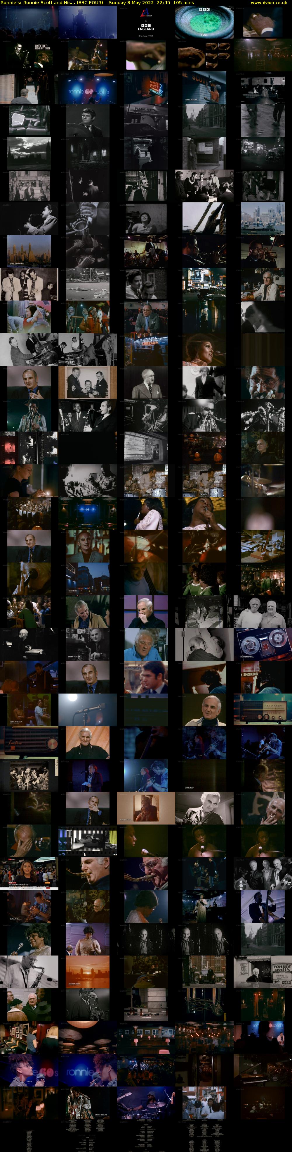 Ronnie's: Ronnie Scott and His... (BBC FOUR) Sunday 8 May 2022 22:45 - 00:30