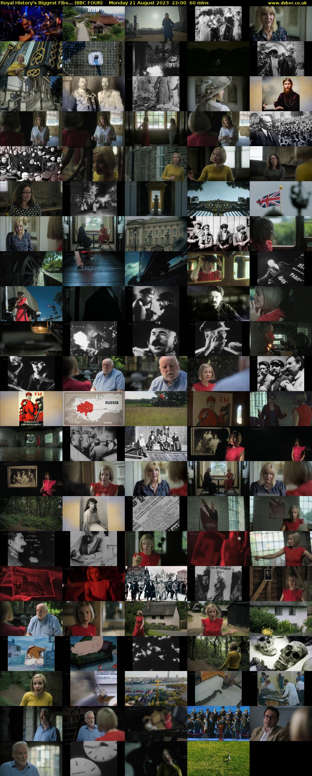 Royal History's Biggest Fibs... (BBC FOUR) Monday 21 August 2023 22:00 - 23:00