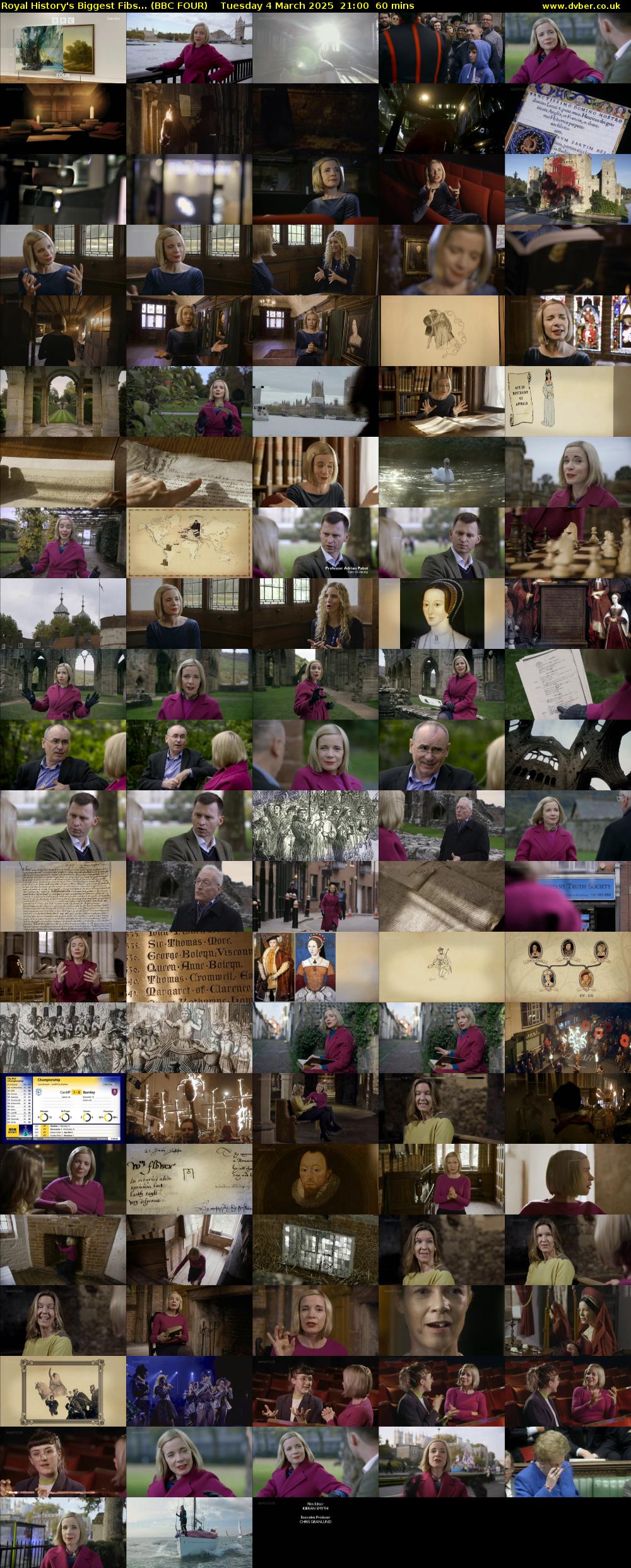 Royal History's Biggest Fibs... (BBC FOUR) Tuesday 4 March 2025 21:00 - 22:00