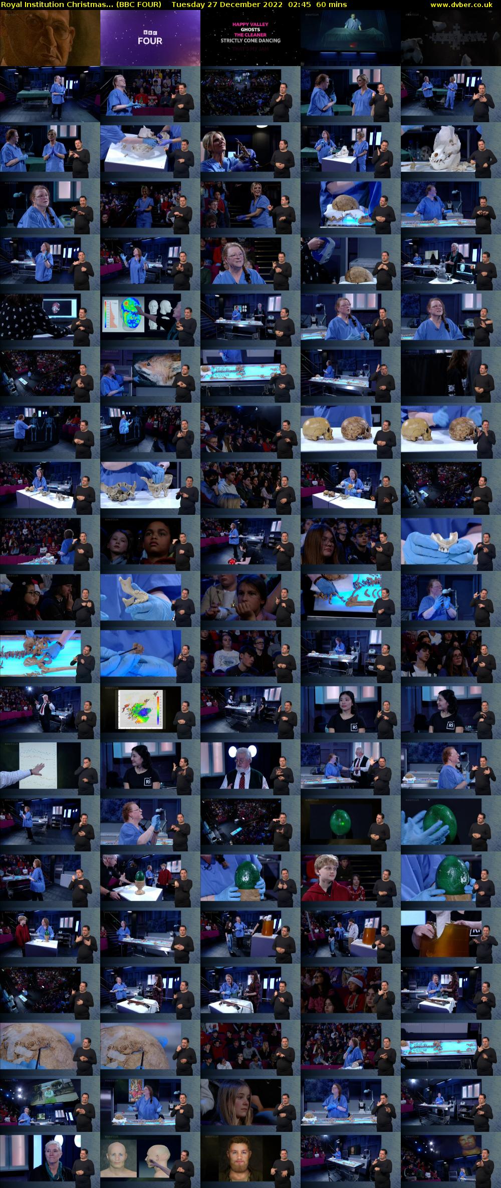 Royal Institution Christmas... (BBC FOUR) Tuesday 27 December 2022 02:45 - 03:45