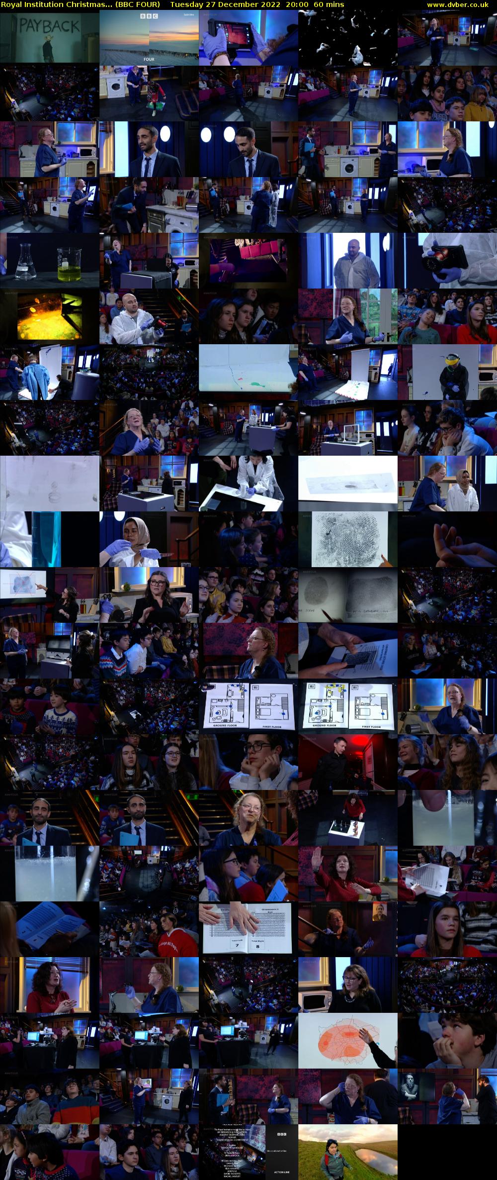 Royal Institution Christmas... (BBC FOUR) Tuesday 27 December 2022 20:00 - 21:00