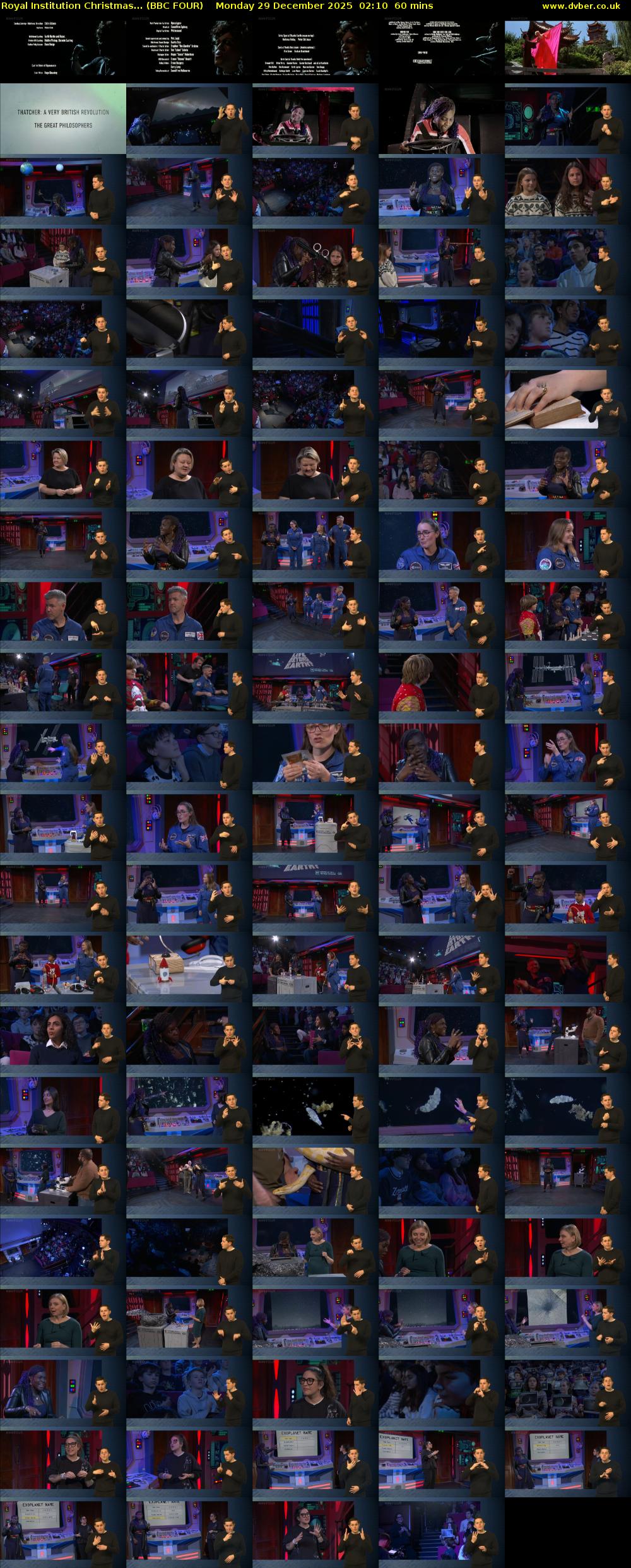 Royal Institution Christmas... (BBC FOUR) Monday 29 December 2025 02:10 - 03:10