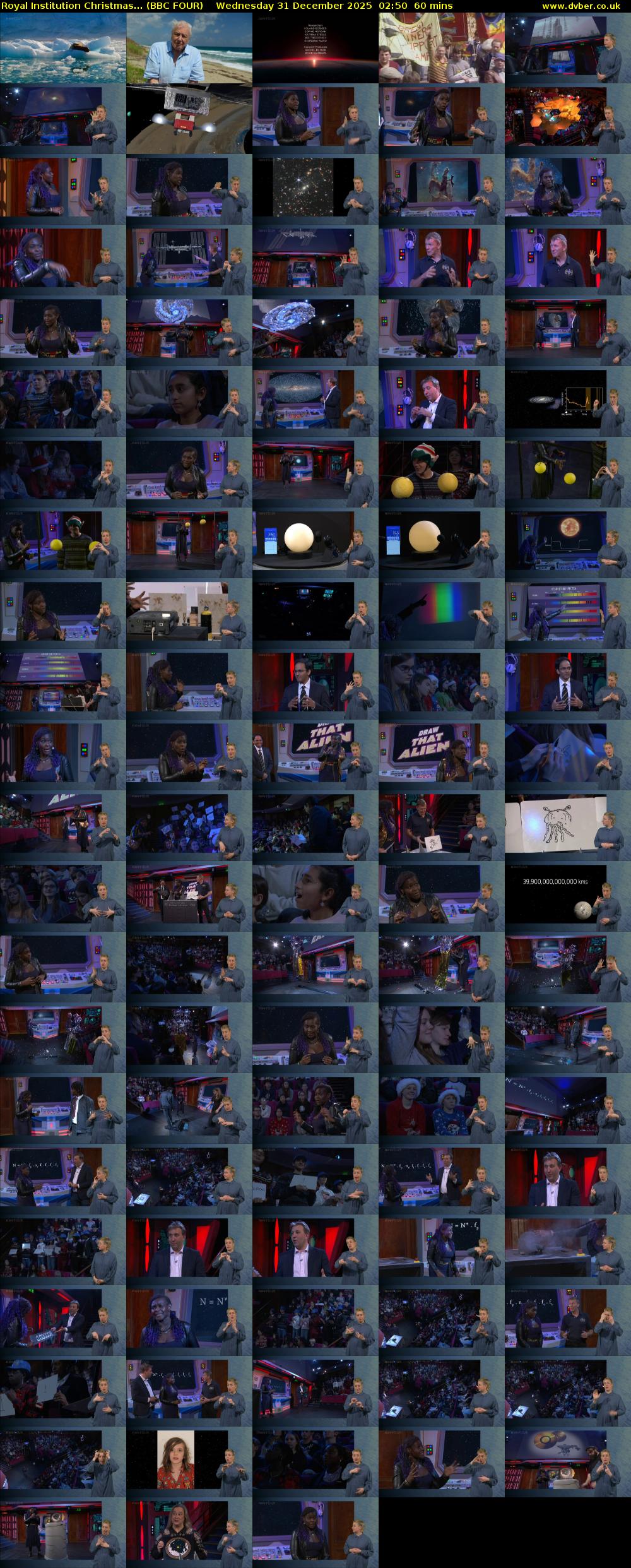 Royal Institution Christmas... (BBC FOUR) Wednesday 31 December 2025 02:50 - 03:50