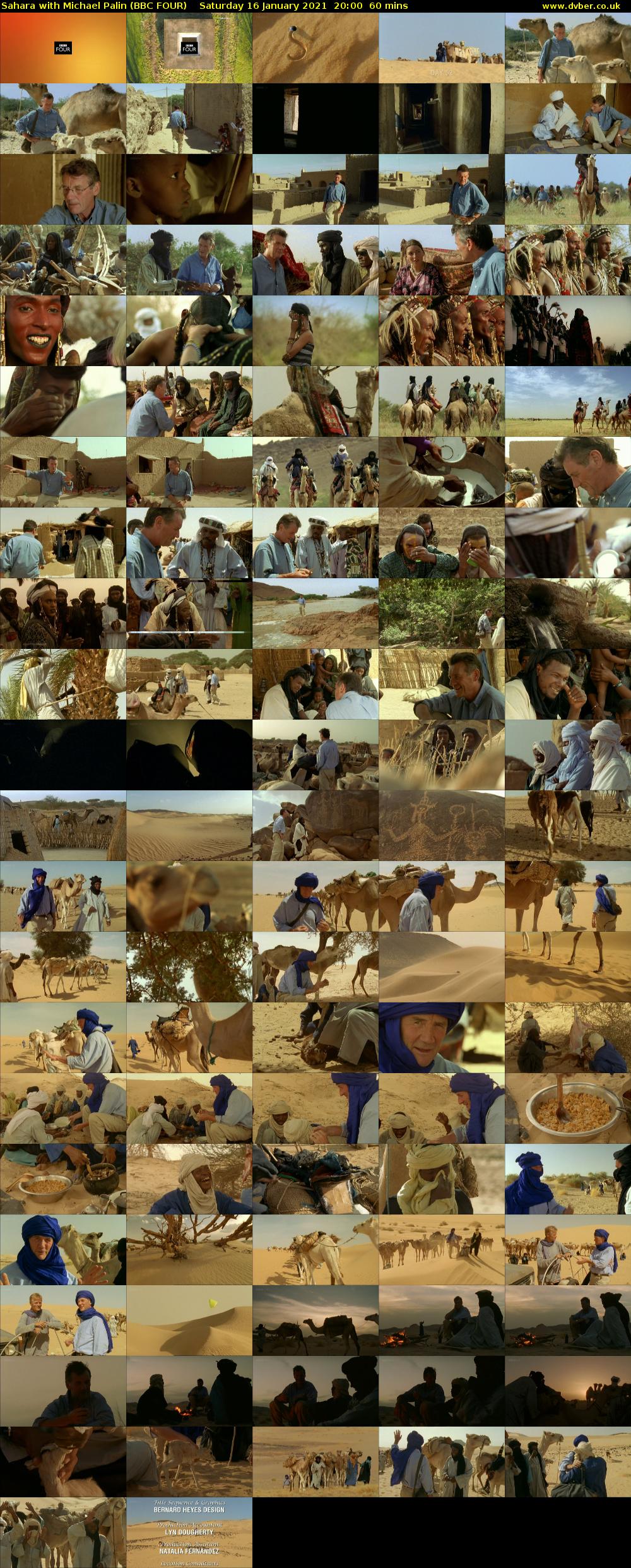 Sahara with Michael Palin (BBC FOUR) Saturday 16 January 2021 20:00 - 21:00