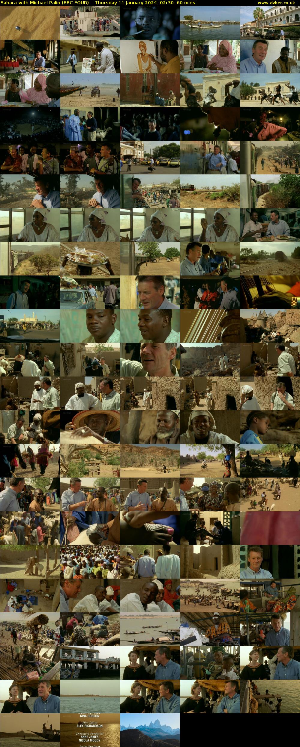 Sahara with Michael Palin (BBC FOUR) Thursday 11 January 2024 02:30 - 03:30