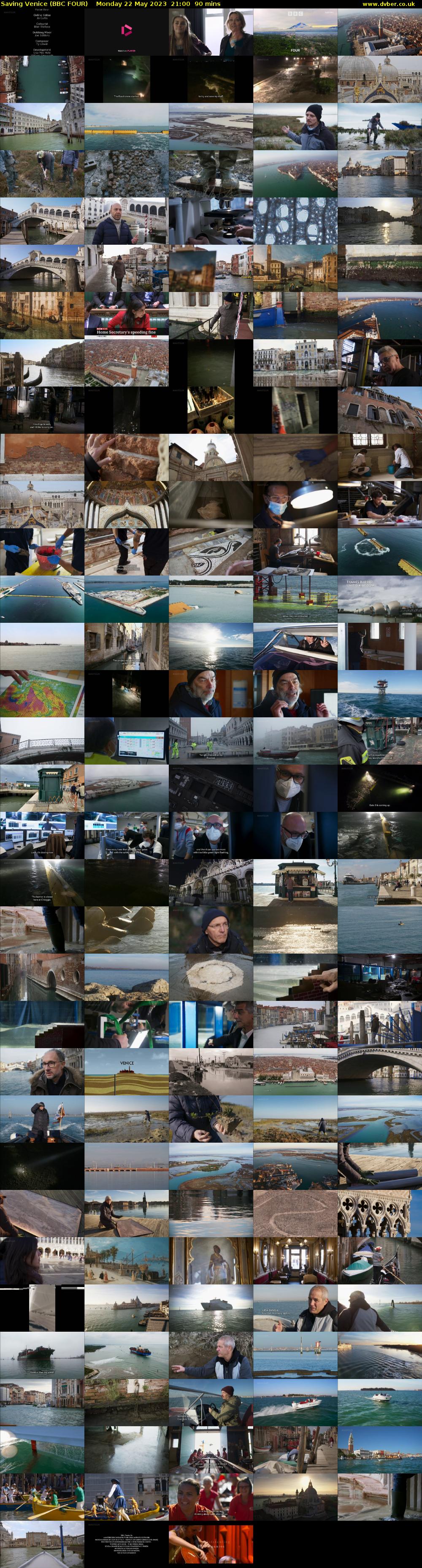 Saving Venice (BBC FOUR) Monday 22 May 2023 21:00 - 22:30