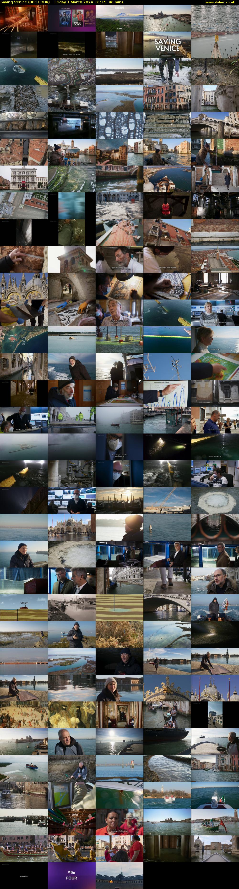 Saving Venice (BBC FOUR) Friday 1 March 2024 01:15 - 02:45