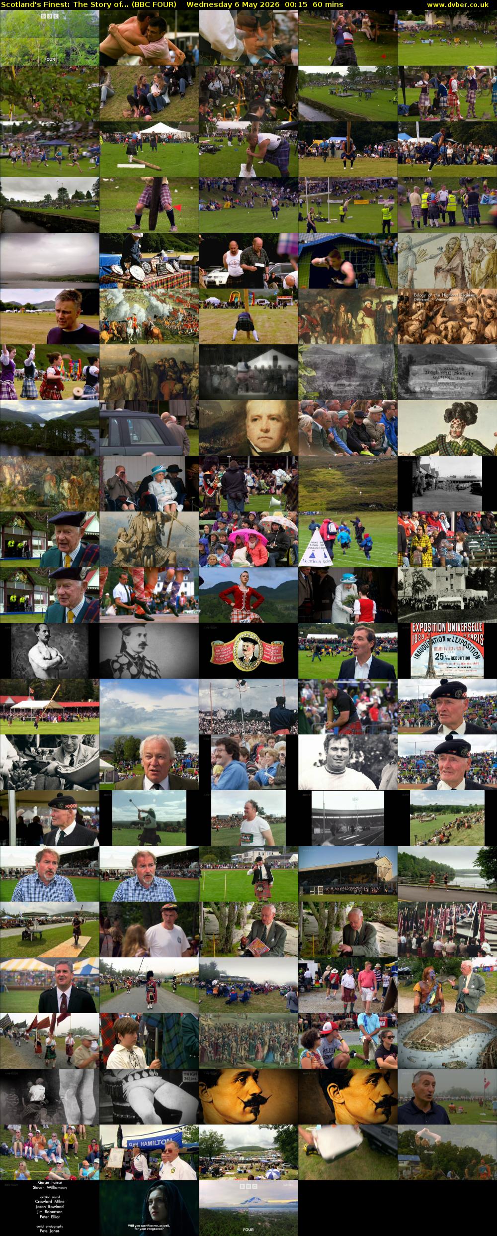 Scotland's Finest: The Story of... (BBC FOUR) Wednesday 6 May 2026 00:15 - 01:15
