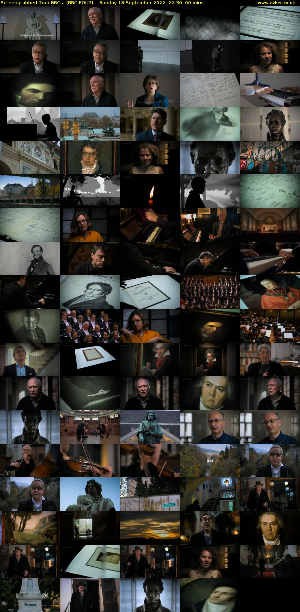 Screengrabbed Too: BBC... (BBC FOUR) Sunday 18 September 2022 22:30 - 23:30