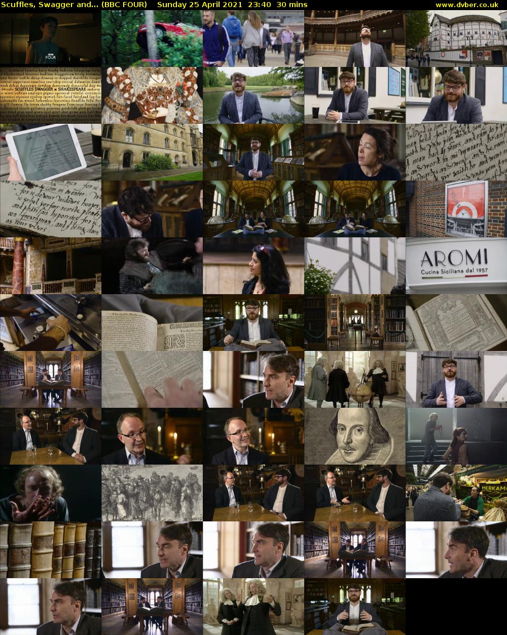 Scuffles, Swagger and... (BBC FOUR) Sunday 25 April 2021 23:40 - 00:10