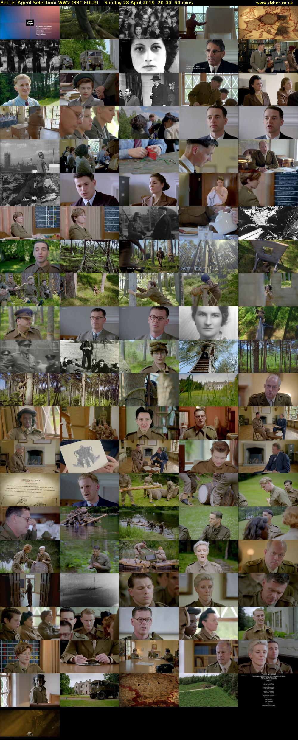 Secret Agent Selection: WW2 (BBC FOUR) Sunday 28 April 2019 20:00 - 21:00
