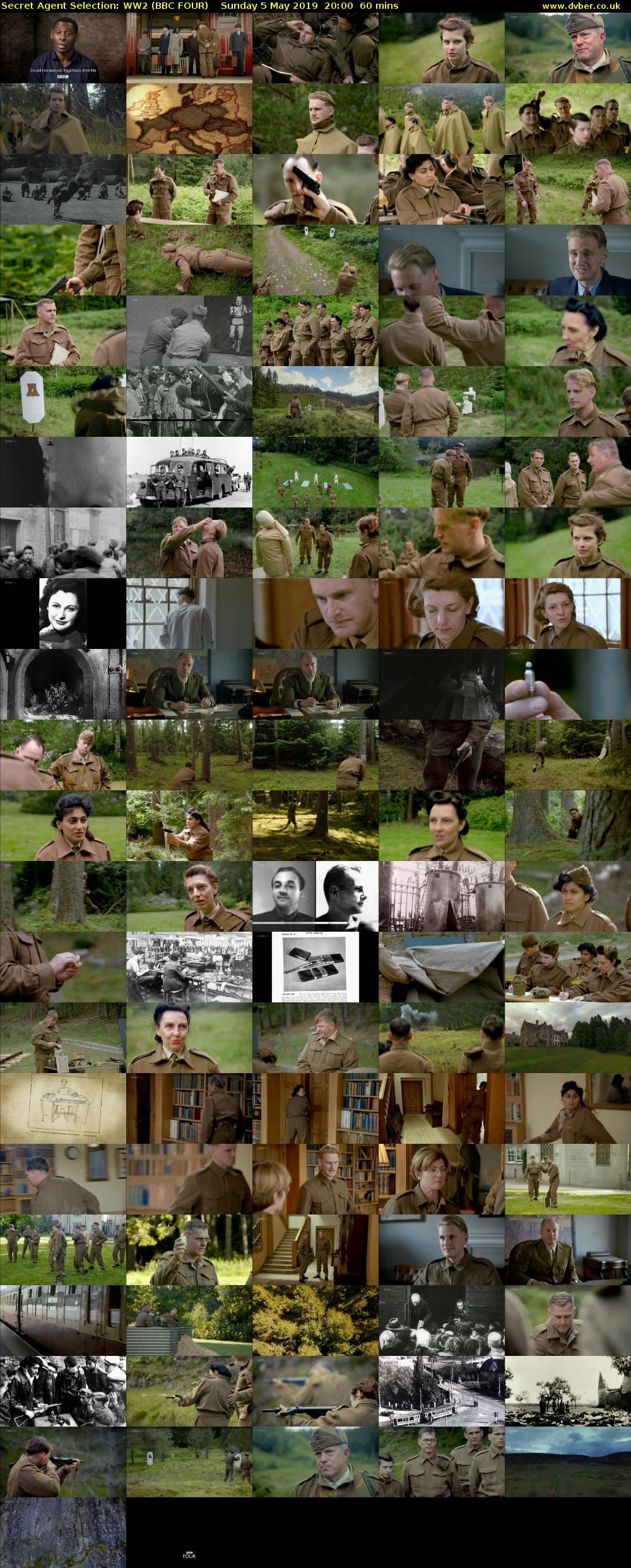 Secret Agent Selection: WW2 (BBC FOUR) Sunday 5 May 2019 20:00 - 21:00