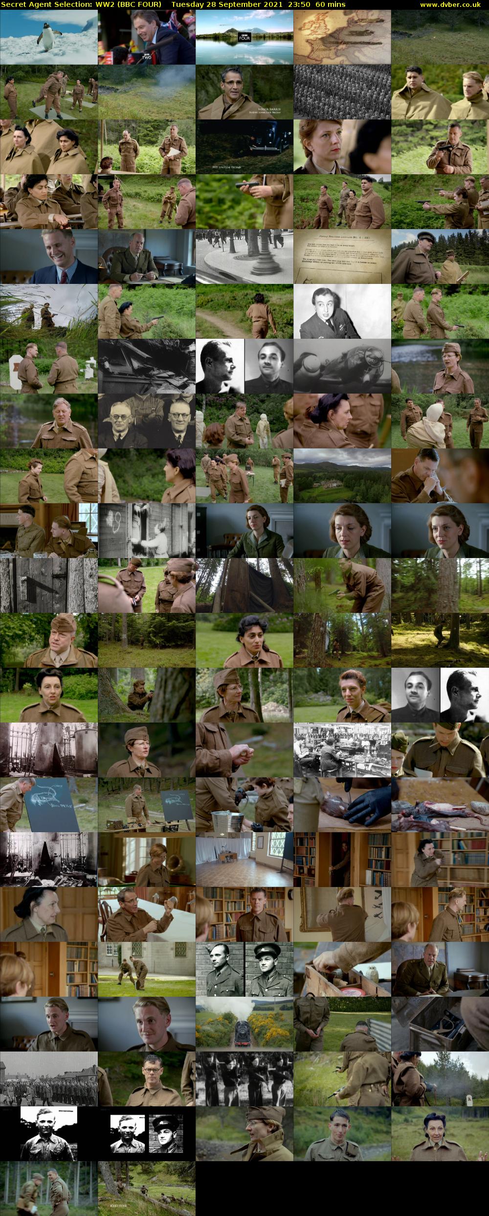 Secret Agent Selection: WW2 (BBC FOUR) Tuesday 28 September 2021 23:50 - 00:50
