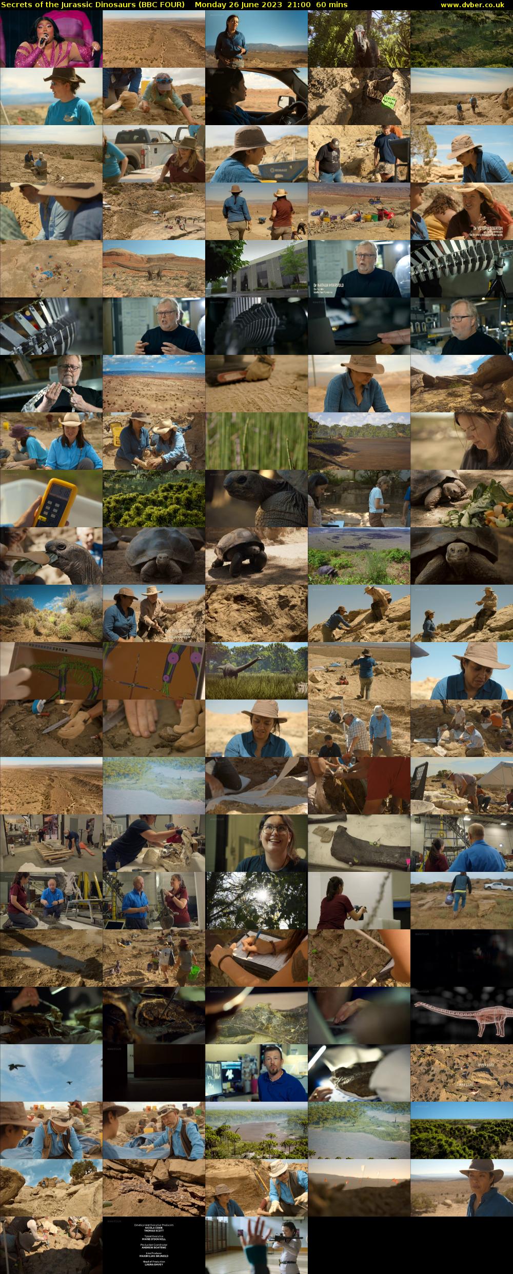 Secrets of the Jurassic Dinosaurs (BBC FOUR) Monday 26 June 2023 21:00 - 22:00