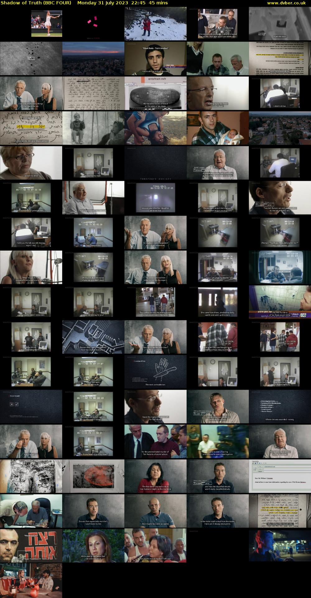 Shadow of Truth (BBC FOUR) Monday 31 July 2023 22:45 - 23:30