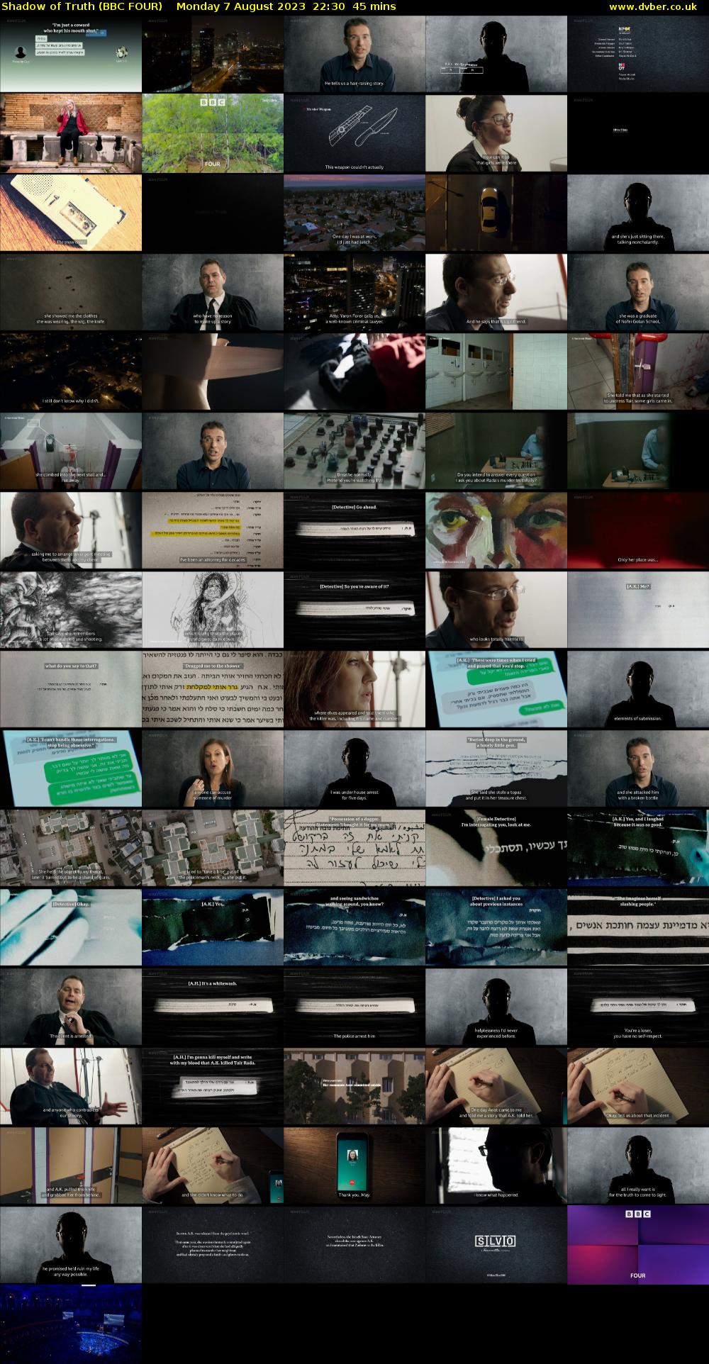 Shadow of Truth (BBC FOUR) Monday 7 August 2023 22:30 - 23:15