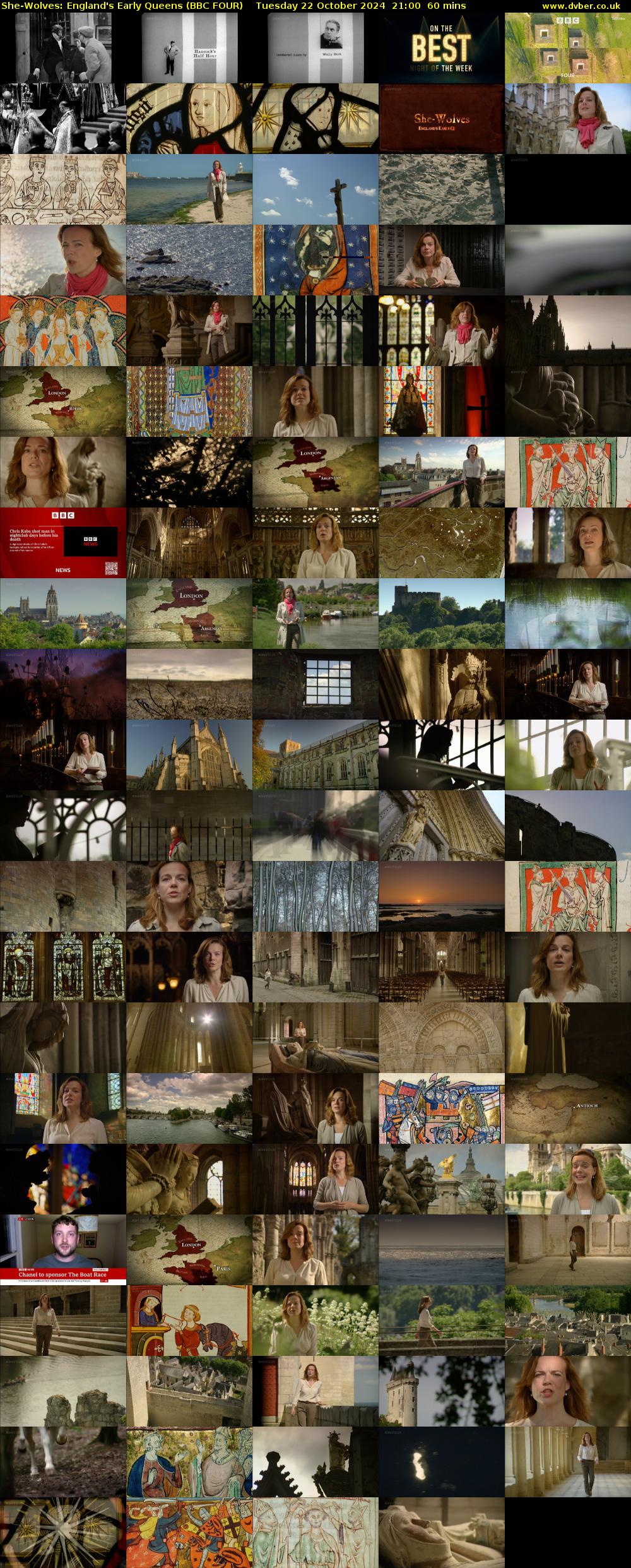 She-Wolves: England's Early Queens (BBC FOUR) Tuesday 22 October 2024 21:00 - 22:00