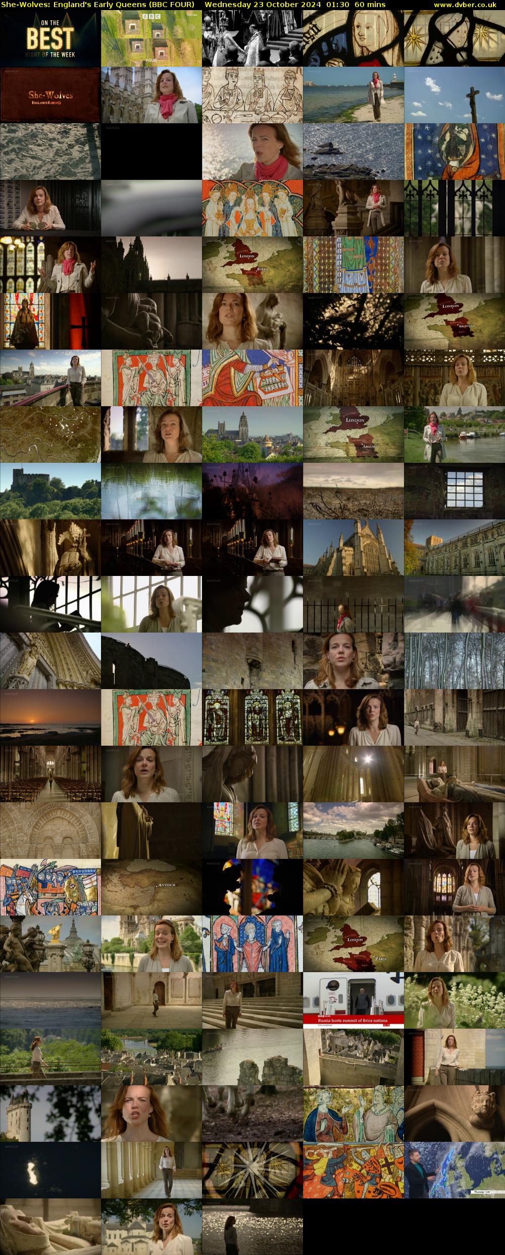 She-Wolves: England's Early Queens (BBC FOUR) Wednesday 23 October 2024 01:30 - 02:30