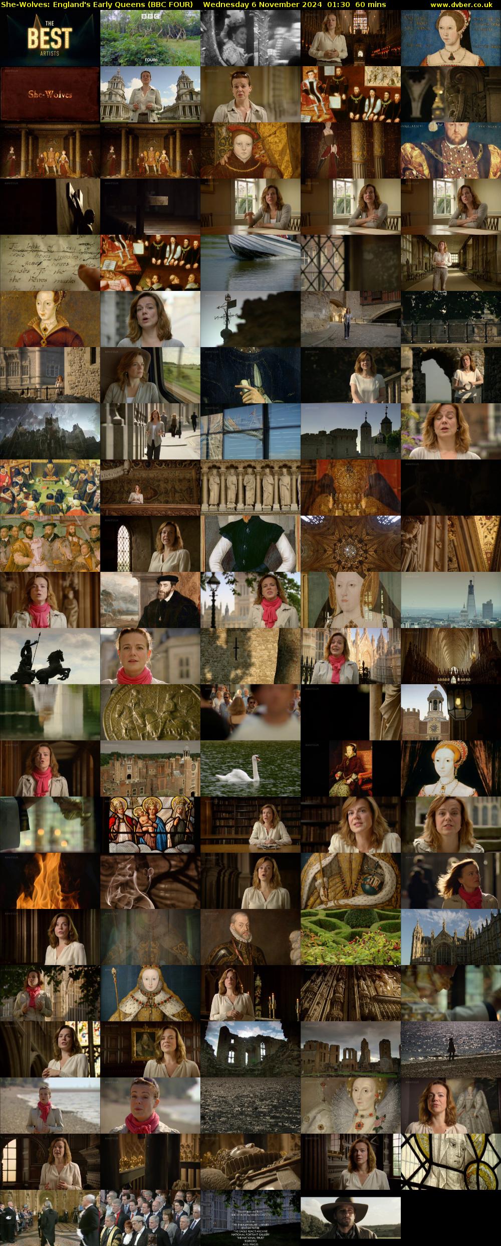 She-Wolves: England's Early Queens (BBC FOUR) Wednesday 6 November 2024 01:30 - 02:30