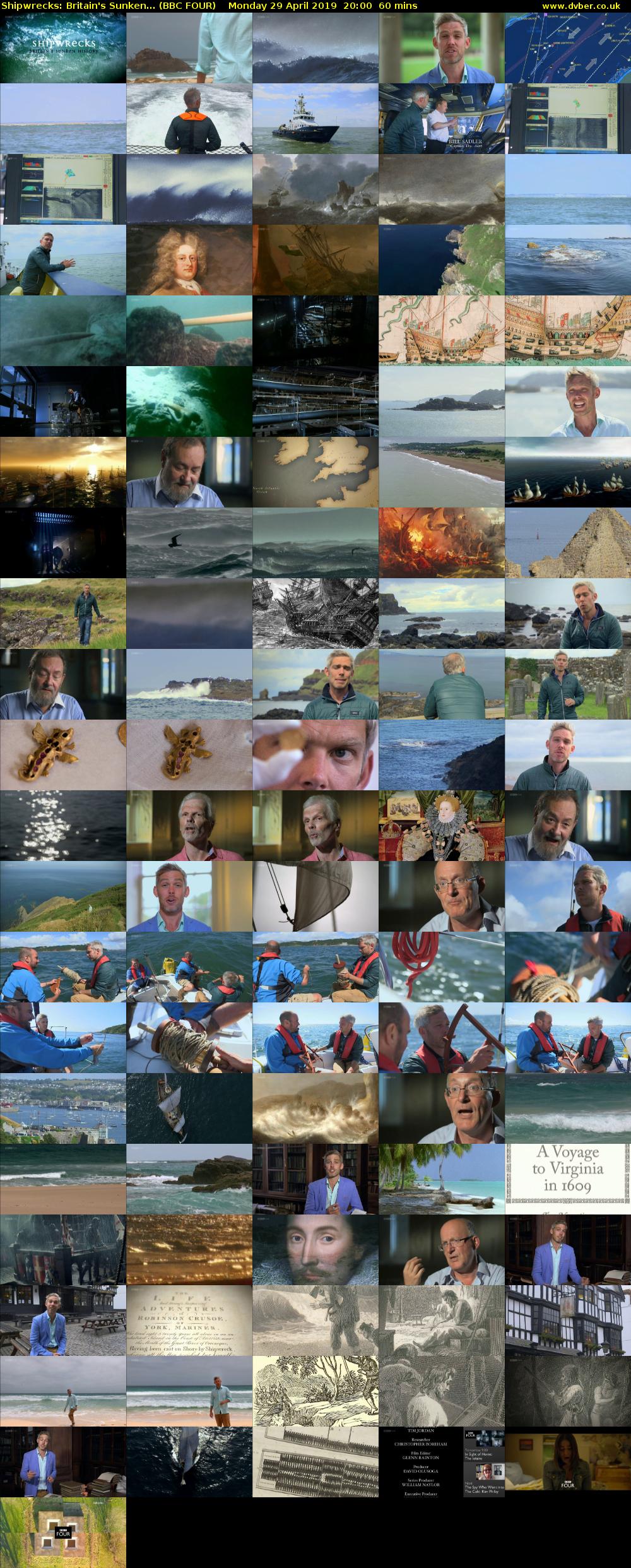 Shipwrecks: Britain's Sunken... (BBC FOUR) Monday 29 April 2019 20:00 - 21:00