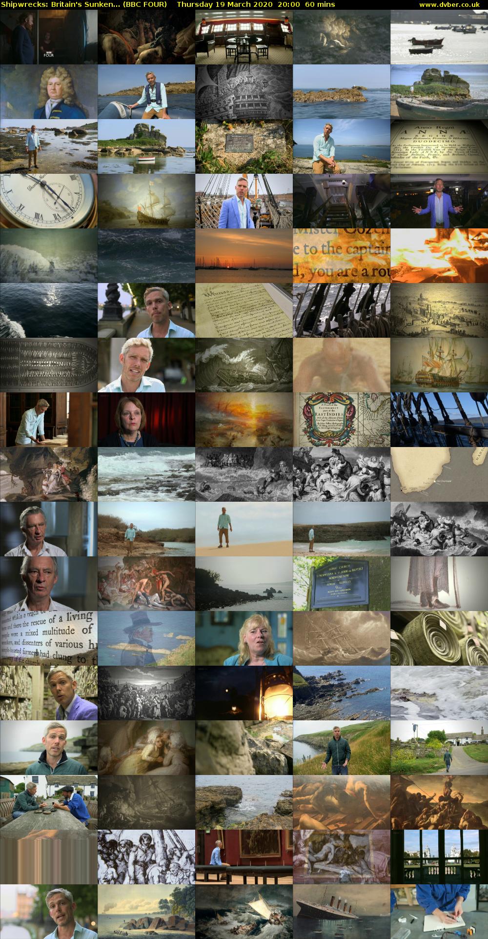 Shipwrecks: Britain's Sunken... (BBC FOUR) Thursday 19 March 2020 20:00 - 21:00
