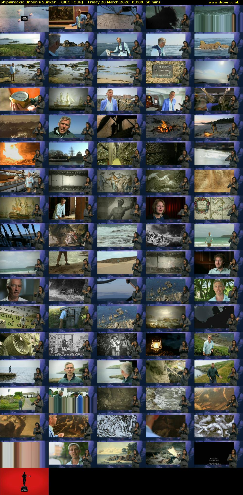 Shipwrecks: Britain's Sunken... (BBC FOUR) Friday 20 March 2020 03:00 - 04:00