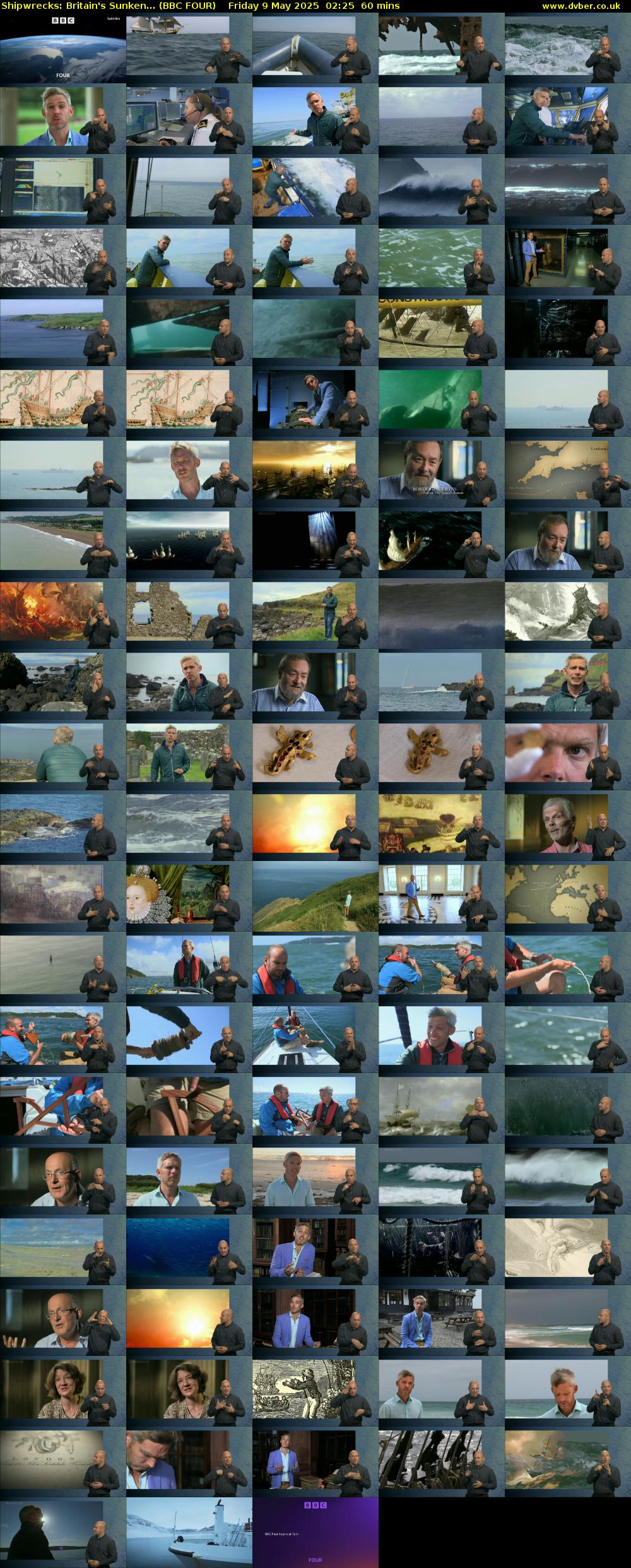 Shipwrecks: Britain's Sunken... (BBC FOUR) Friday 9 May 2025 02:25 - 03:25