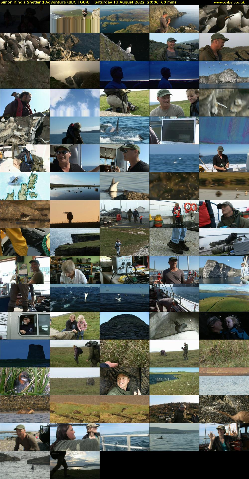 Simon King's Shetland Adventure (BBC FOUR) Saturday 13 August 2022 20:00 - 21:00