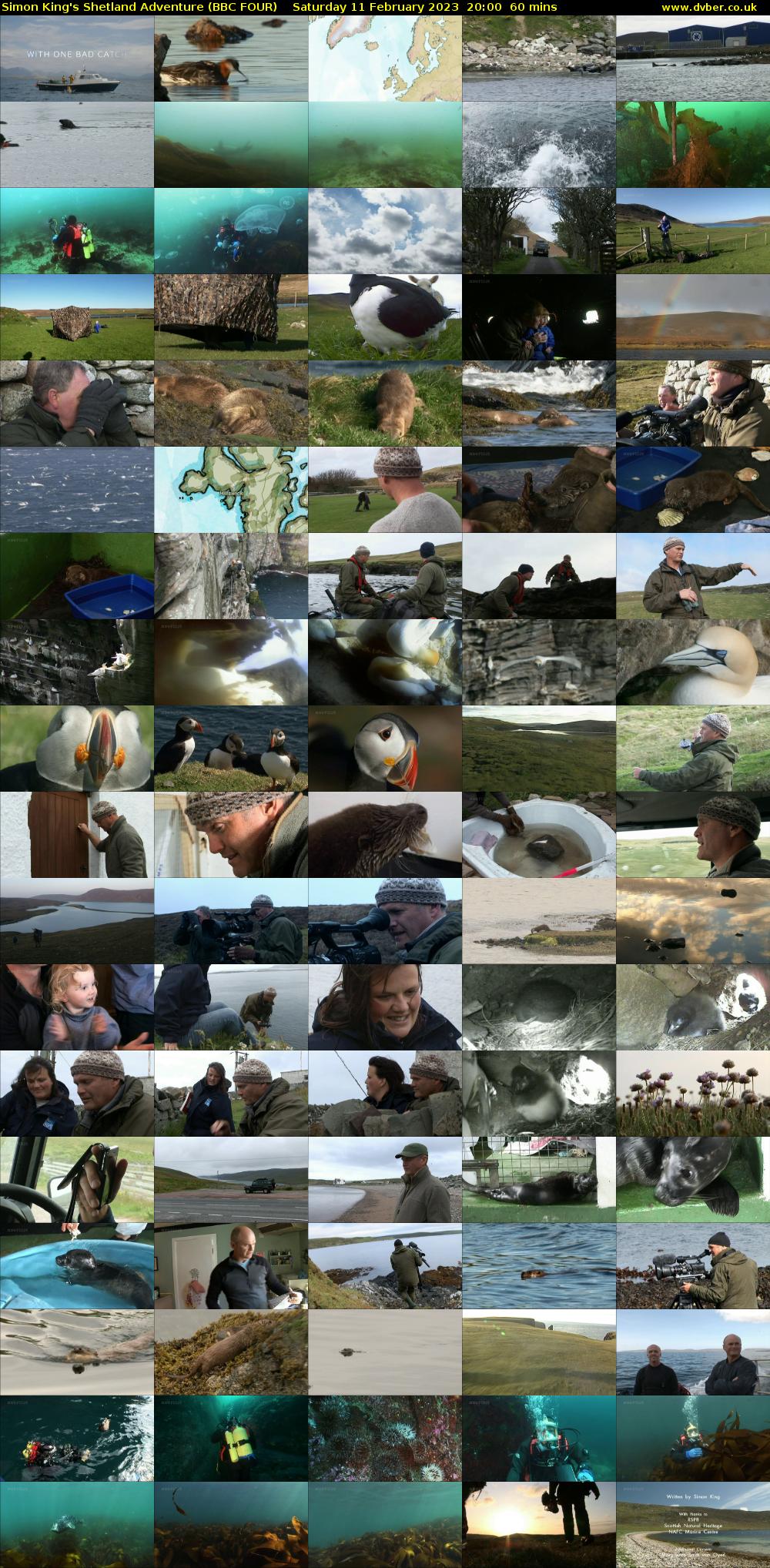 Simon King's Shetland Adventure (BBC FOUR) Saturday 11 February 2023 20:00 - 21:00