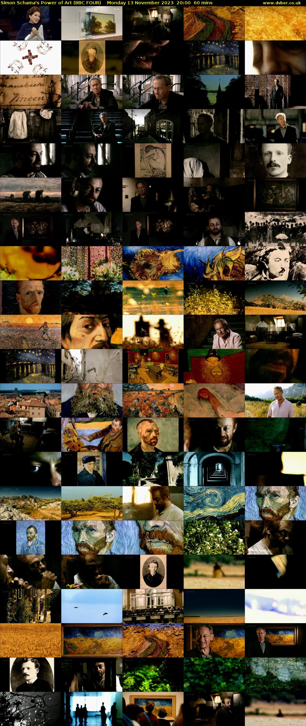 Simon Schama's Power of Art (BBC FOUR) Monday 13 November 2023 20:00 - 21:00