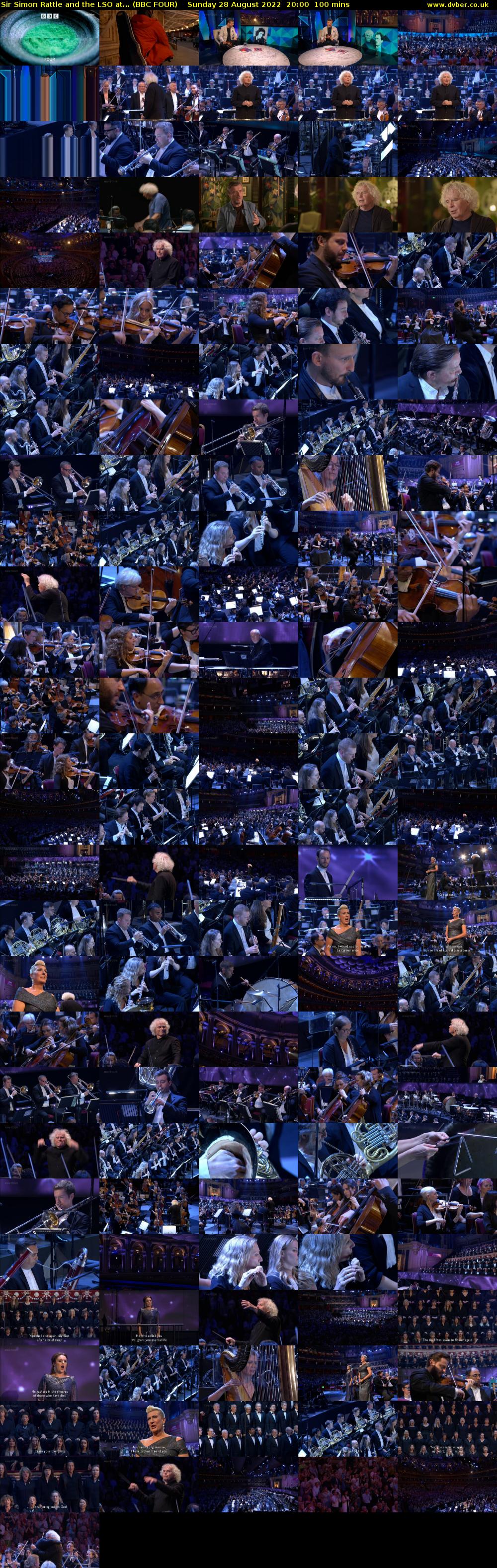 Sir Simon Rattle and the LSO at... (BBC FOUR) Sunday 28 August 2022 20:00 - 21:40