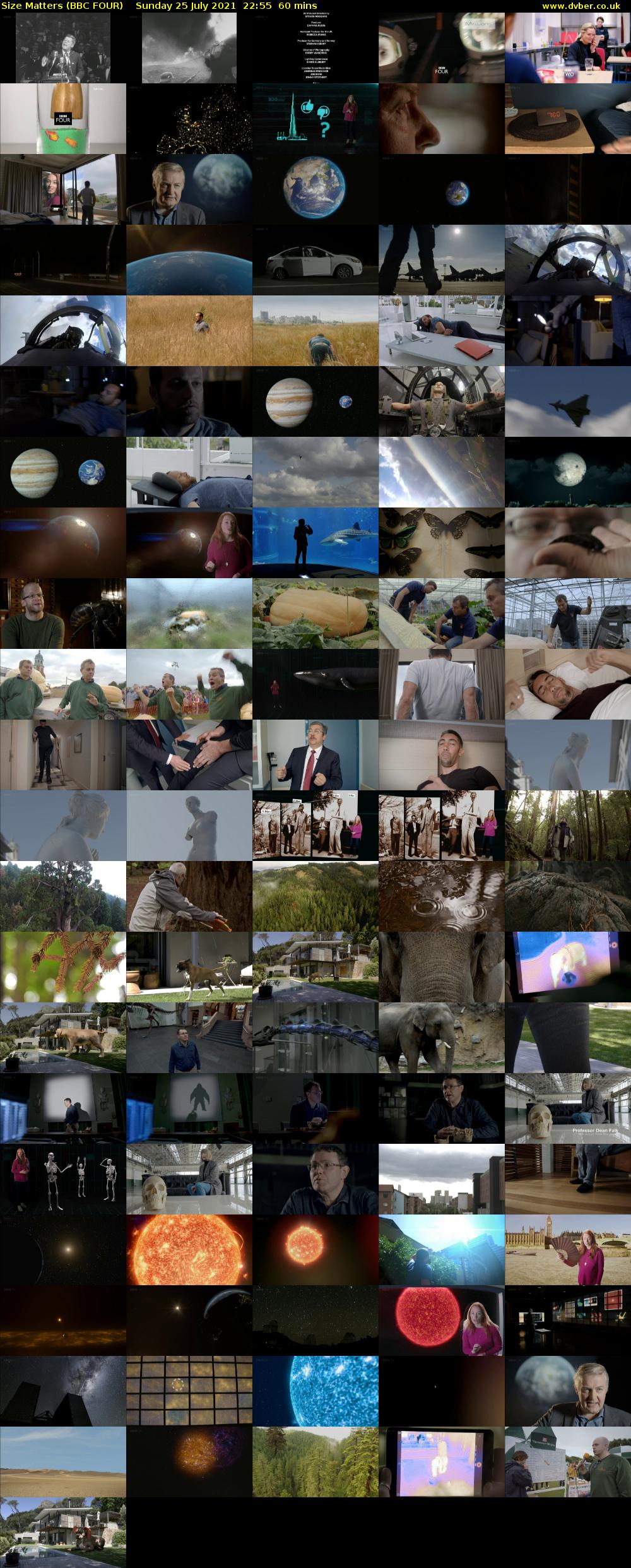 Size Matters (BBC FOUR) Sunday 25 July 2021 22:55 - 23:55
