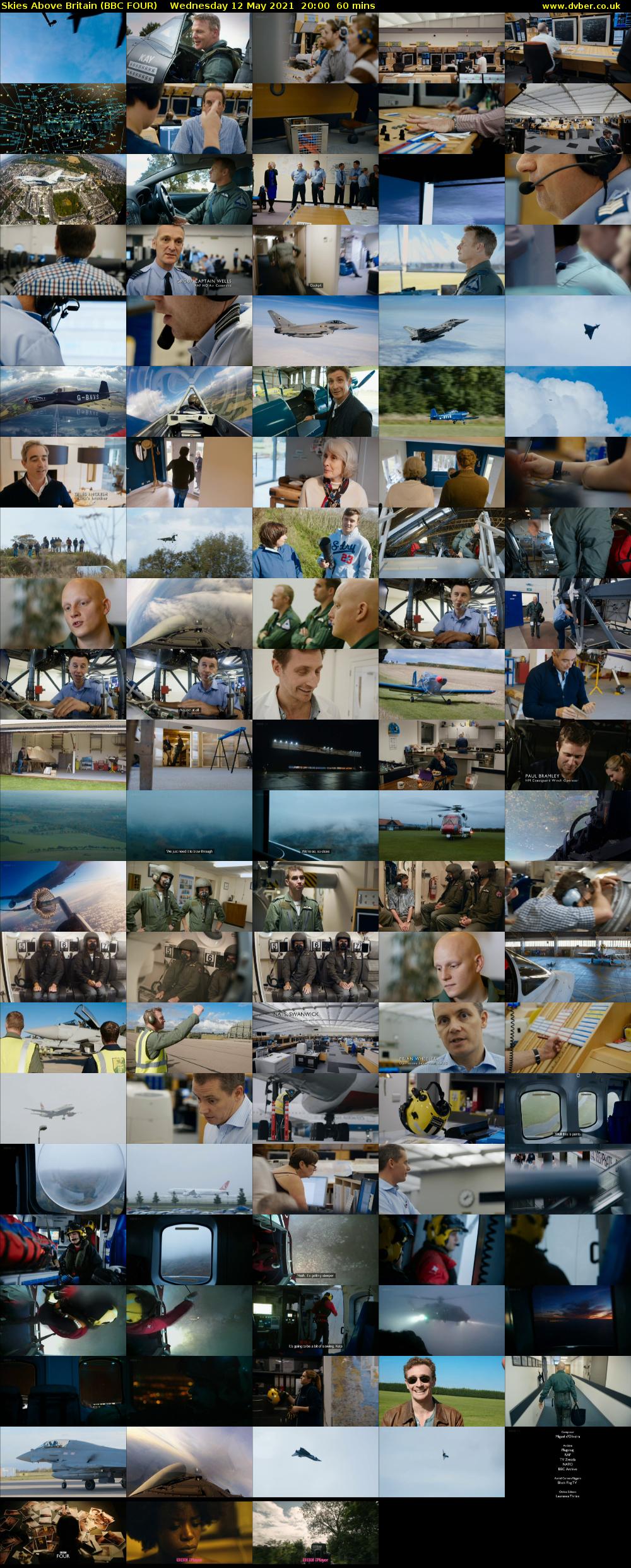 Skies Above Britain (BBC FOUR) Wednesday 12 May 2021 20:00 - 21:00