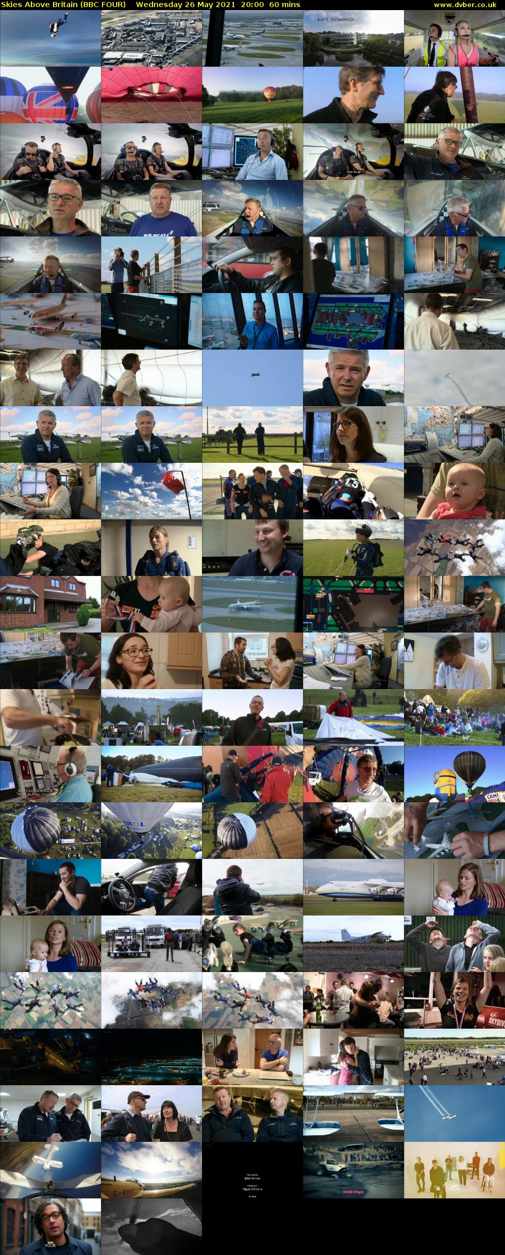 Skies Above Britain (BBC FOUR) Wednesday 26 May 2021 20:00 - 21:00