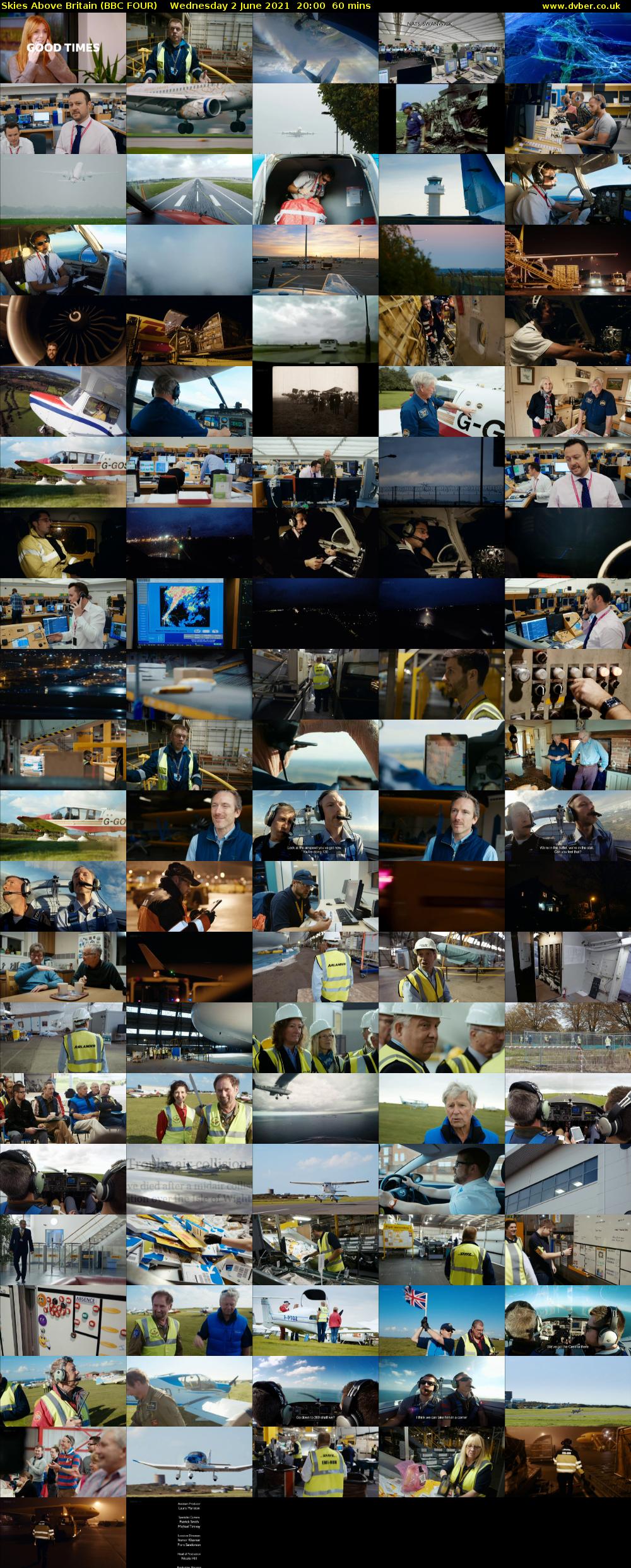 Skies Above Britain (BBC FOUR) Wednesday 2 June 2021 20:00 - 21:00