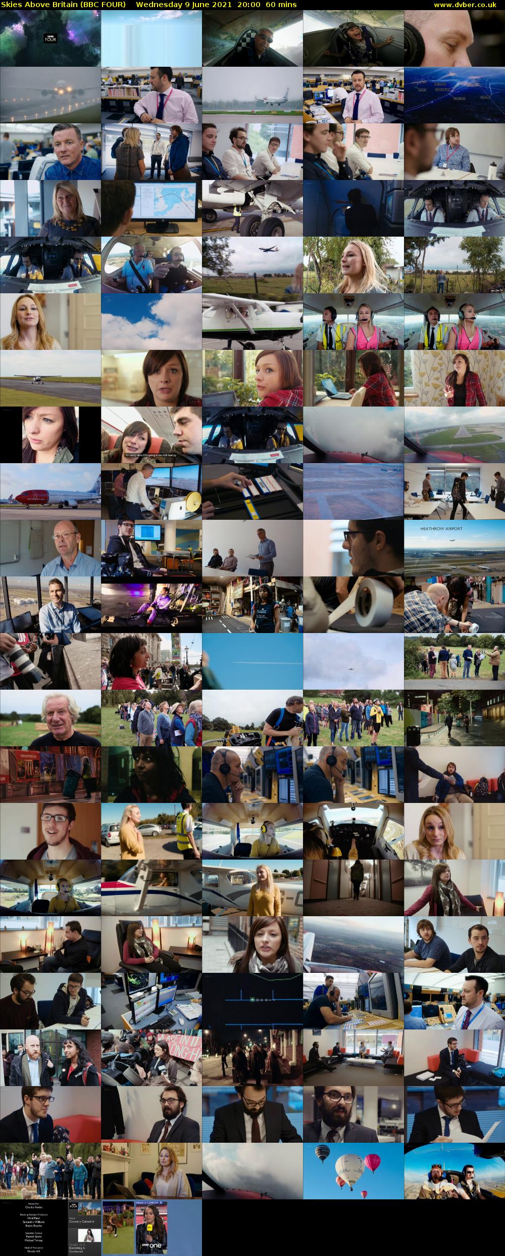 Skies Above Britain (BBC FOUR) Wednesday 9 June 2021 20:00 - 21:00