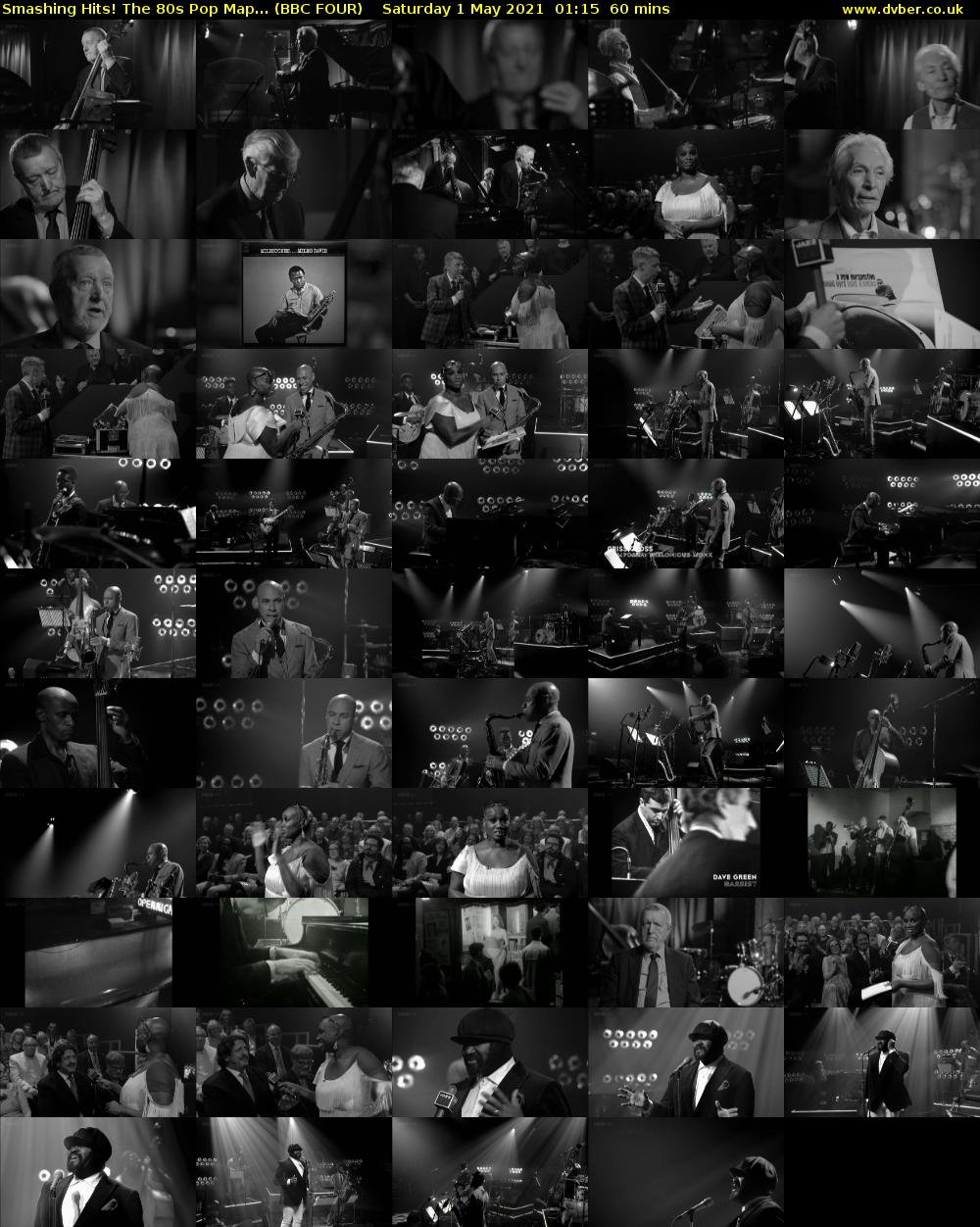 Smashing Hits! The 80s Pop Map... (BBC FOUR) Saturday 1 May 2021 01:15 - 02:15