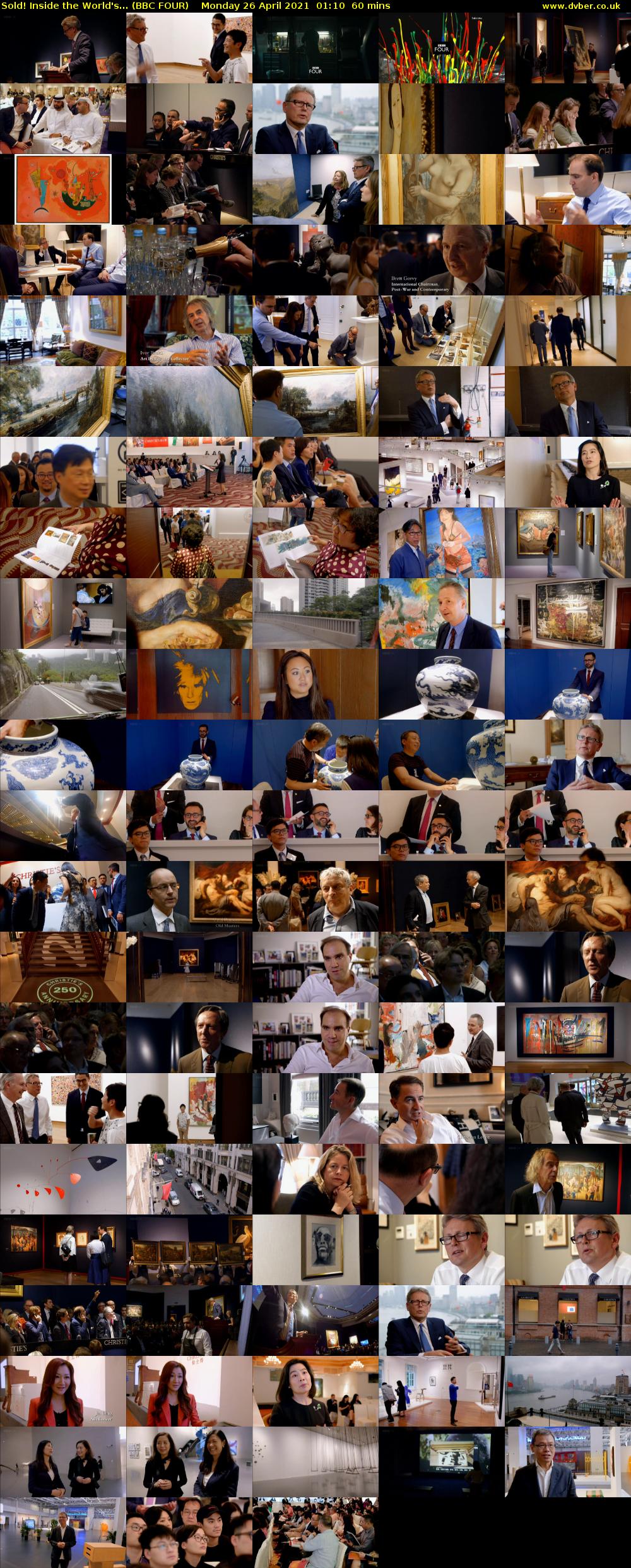Sold! Inside the World's... (BBC FOUR) Monday 26 April 2021 01:10 - 02:10