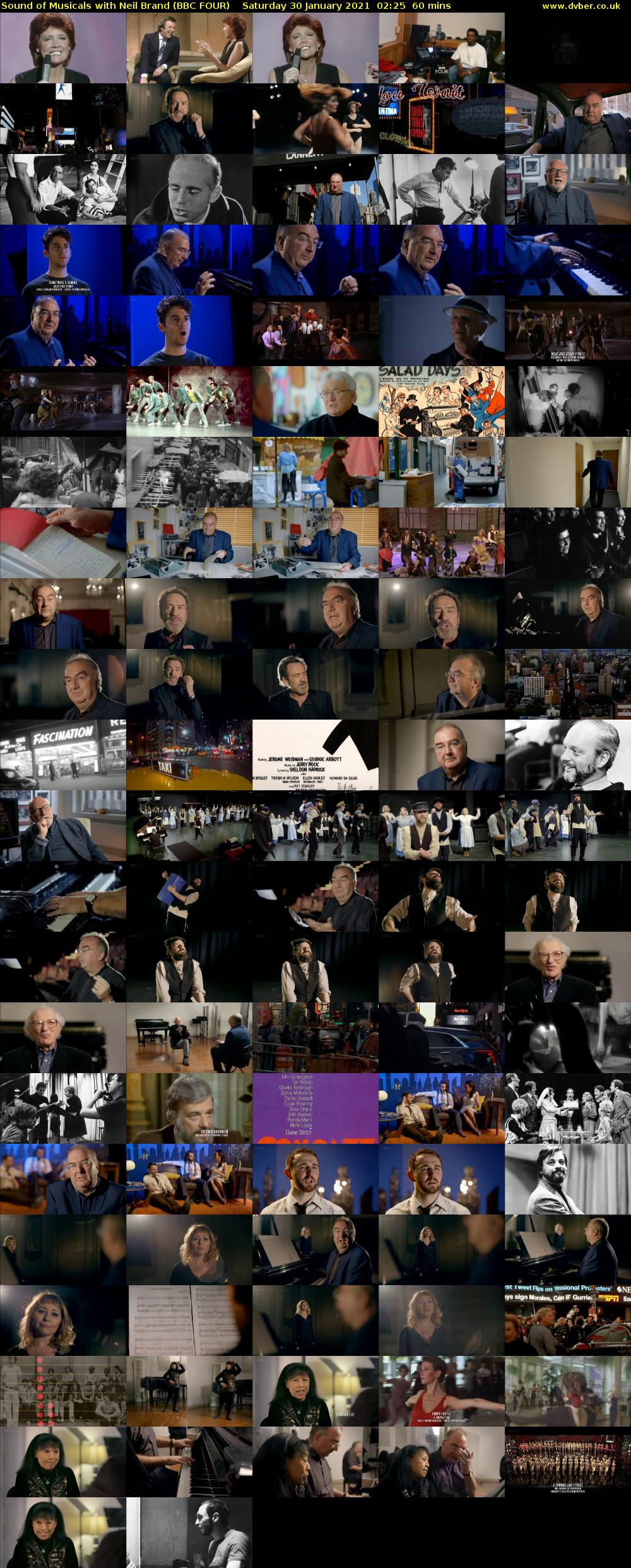 Sound of Musicals with Neil Brand (BBC FOUR) Saturday 30 January 2021 02:25 - 03:25