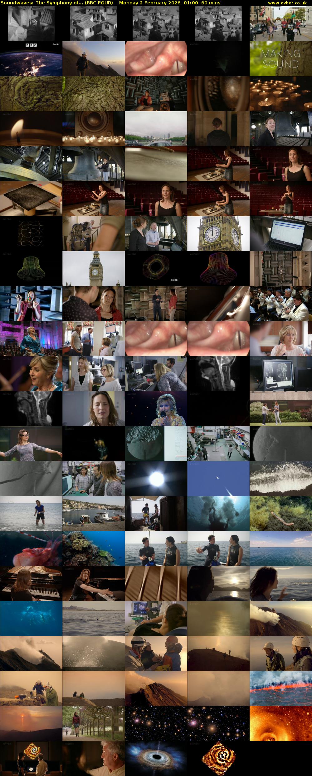 Soundwaves: The Symphony of... (BBC FOUR) Monday 2 February 2026 01:00 - 02:00