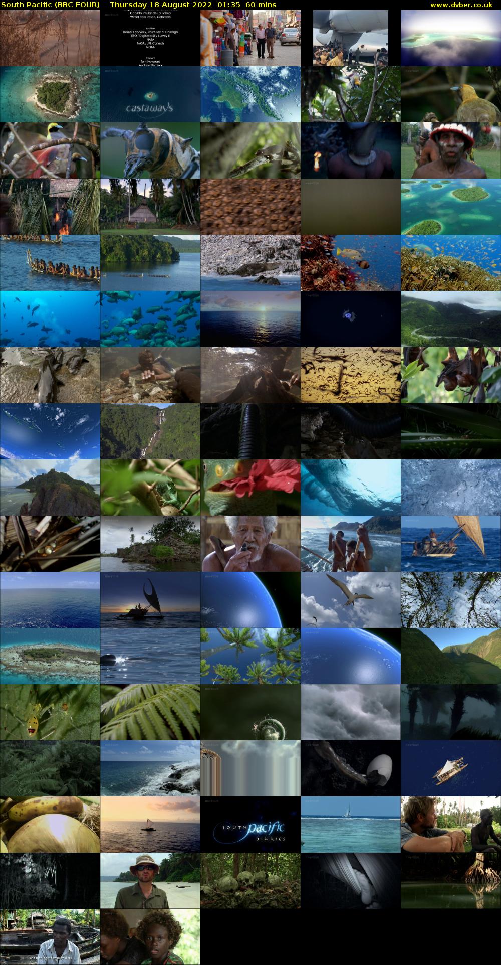 South Pacific (BBC FOUR) Thursday 18 August 2022 01:35 - 02:35
