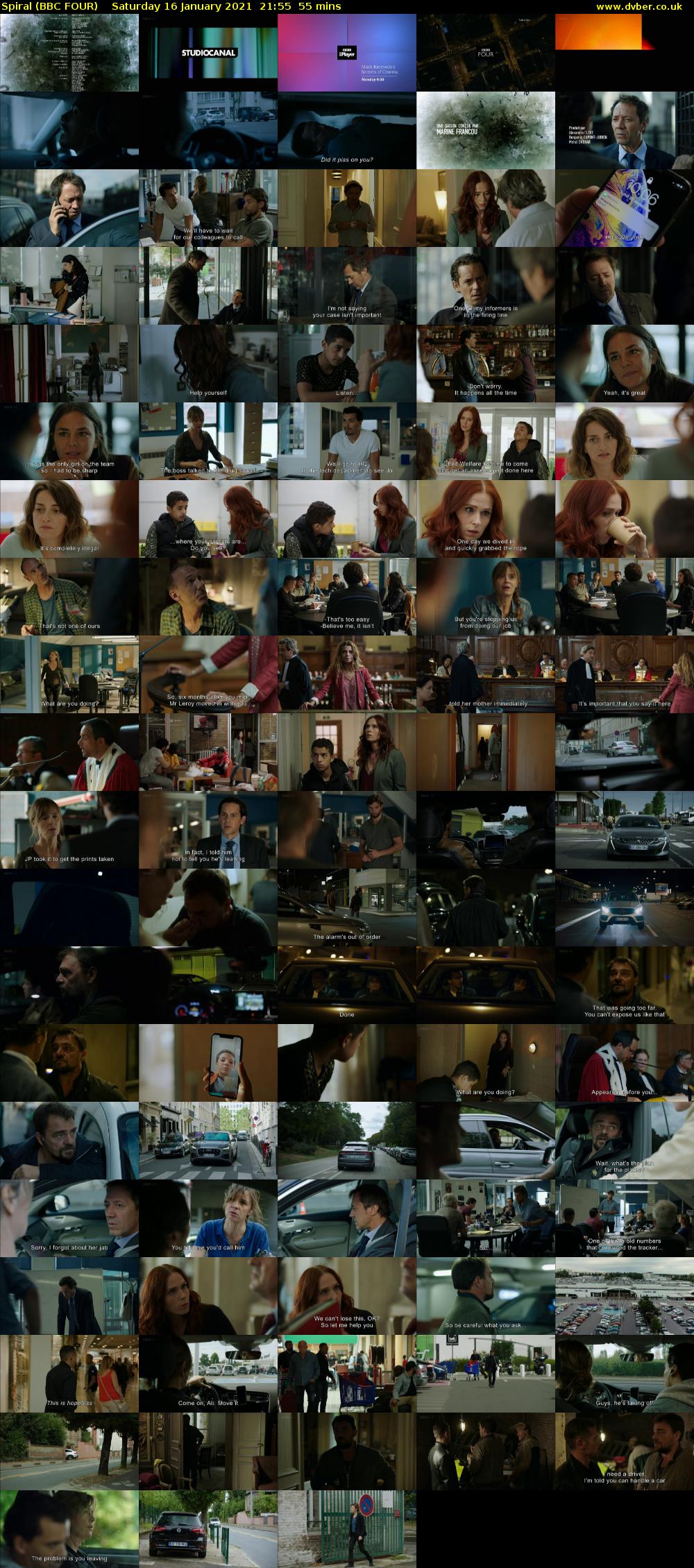Spiral (BBC FOUR) Saturday 16 January 2021 21:55 - 22:50