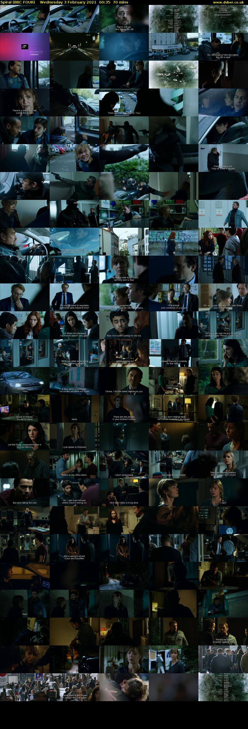 Spiral (BBC FOUR) Wednesday 3 February 2021 00:35 - 01:45