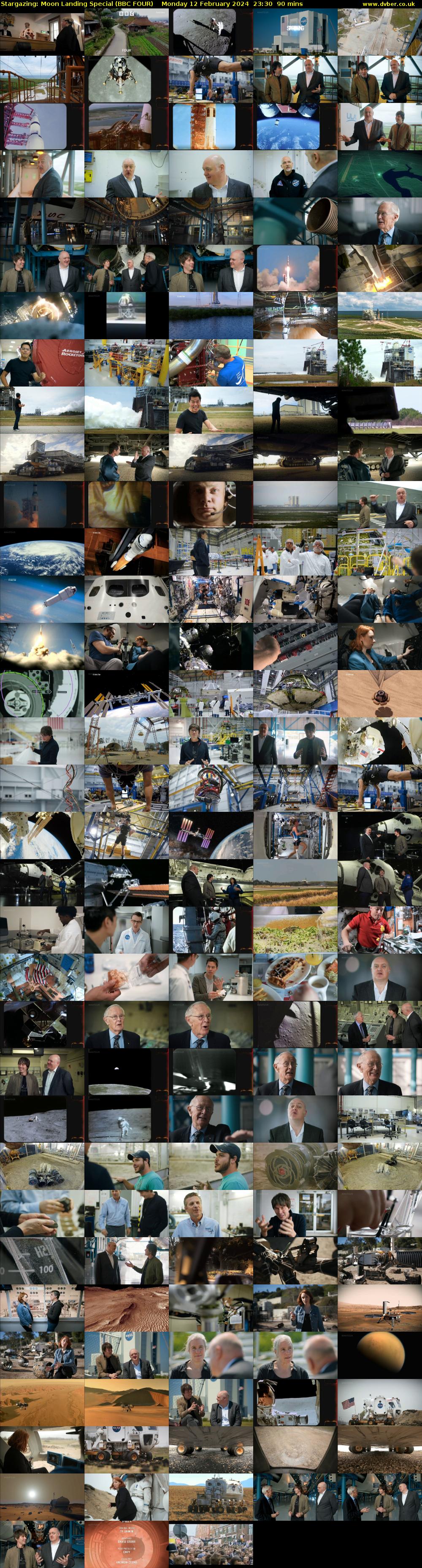 Stargazing: Moon Landing Special (BBC FOUR) Monday 12 February 2024 23:30 - 01:00